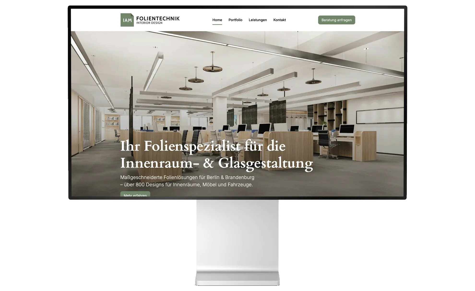 IAM Folientechnik Website