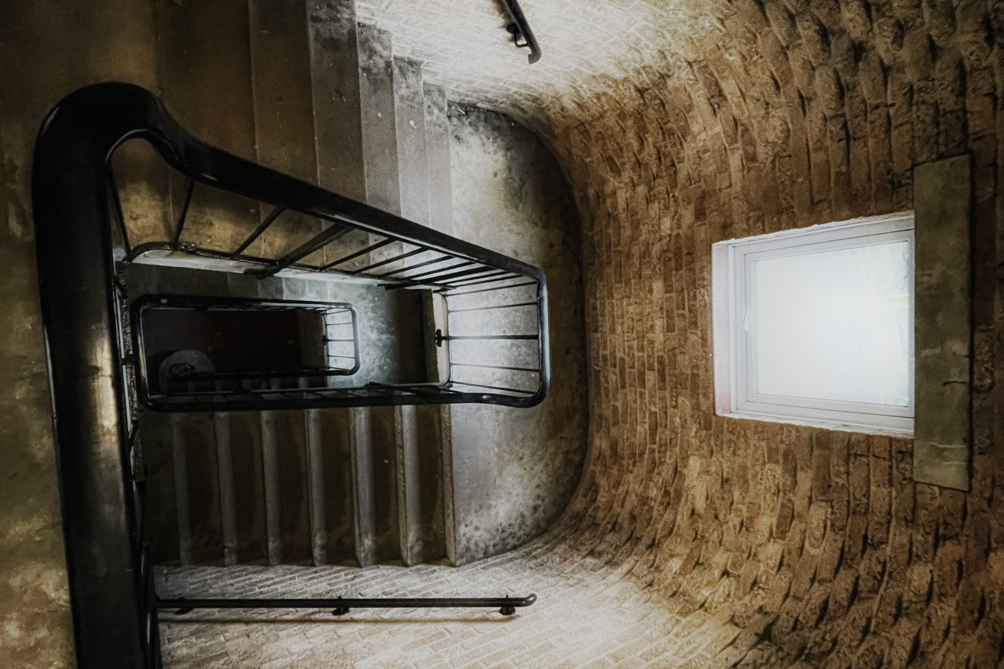 Stairwell Interior at The Danes