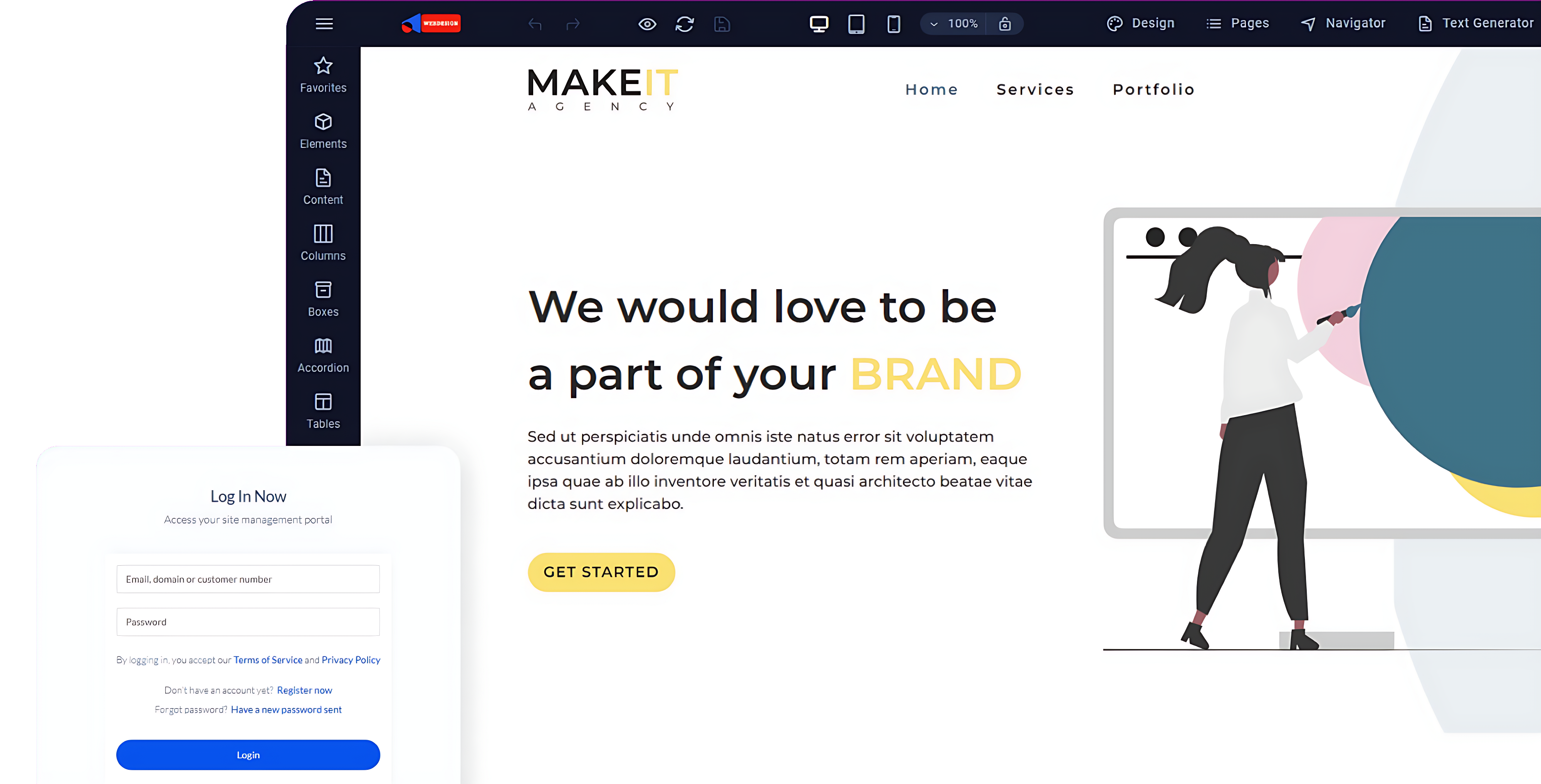 Sitejet Whitelabel Options