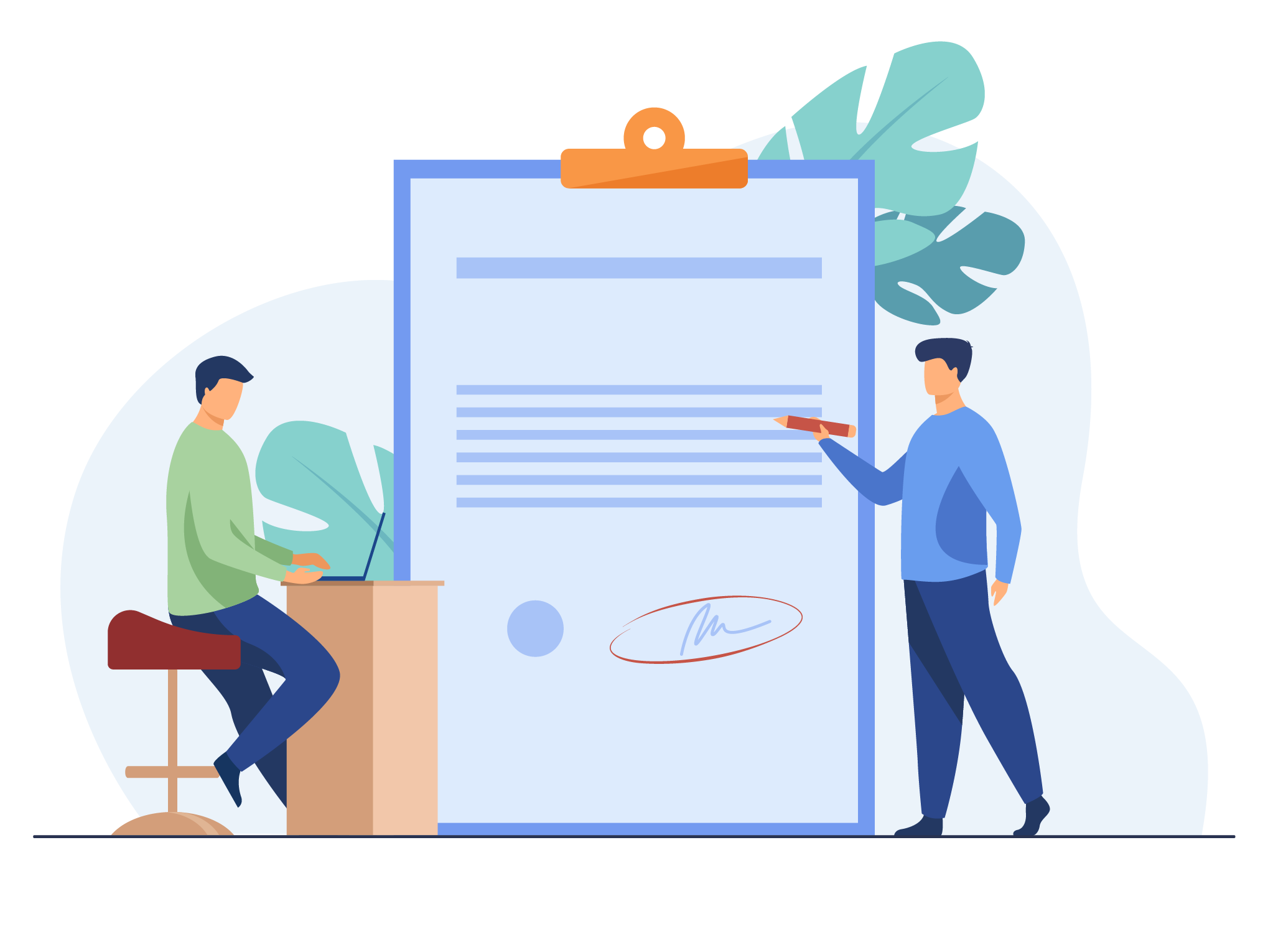 Policy and Advocacy Illustration