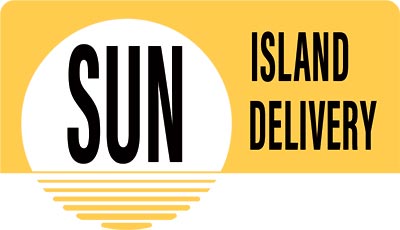 Sun Island Delivery website logo full color