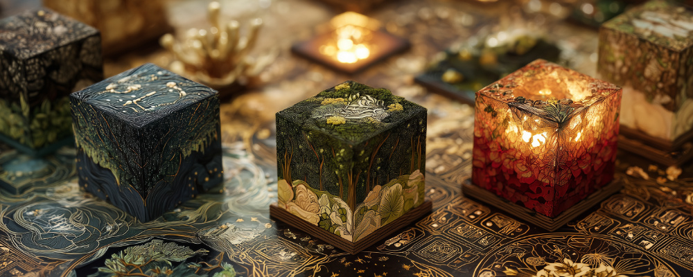 Beautiful Natura Piieces on a Board