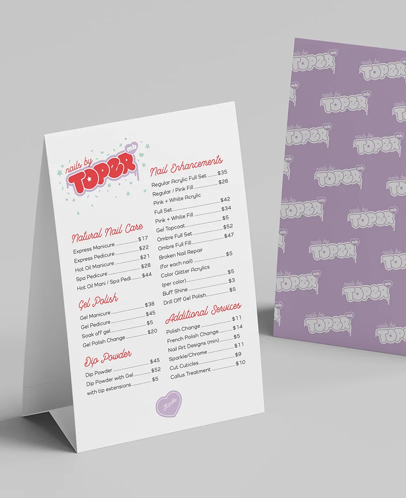 Nails by Toper Sheet