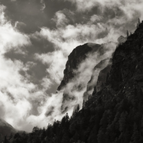 Rappenspitze After Rain Falls