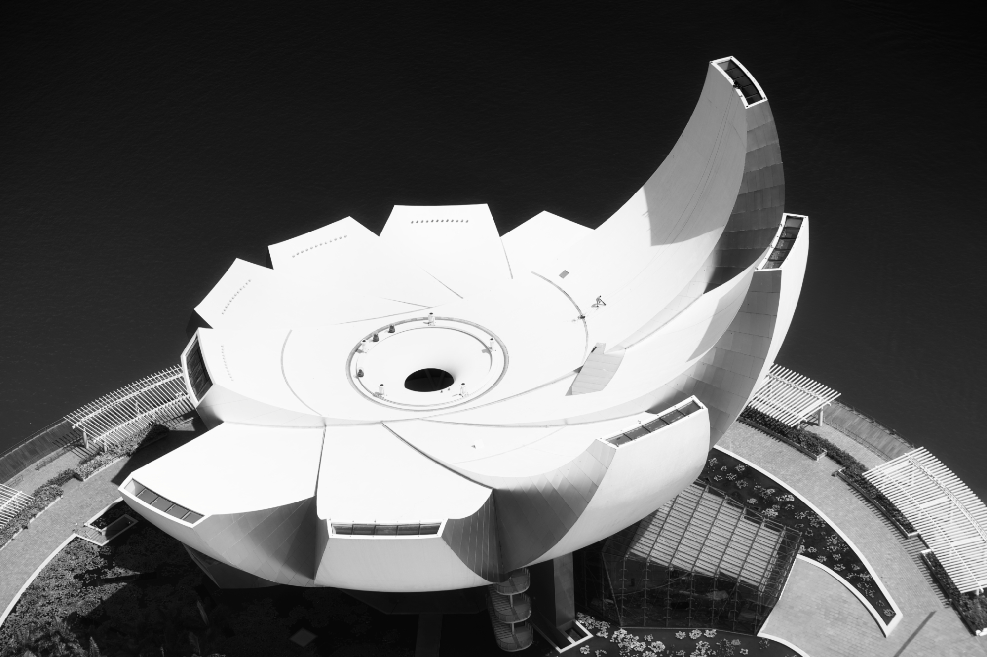 Working Man Under Strong Sunlight