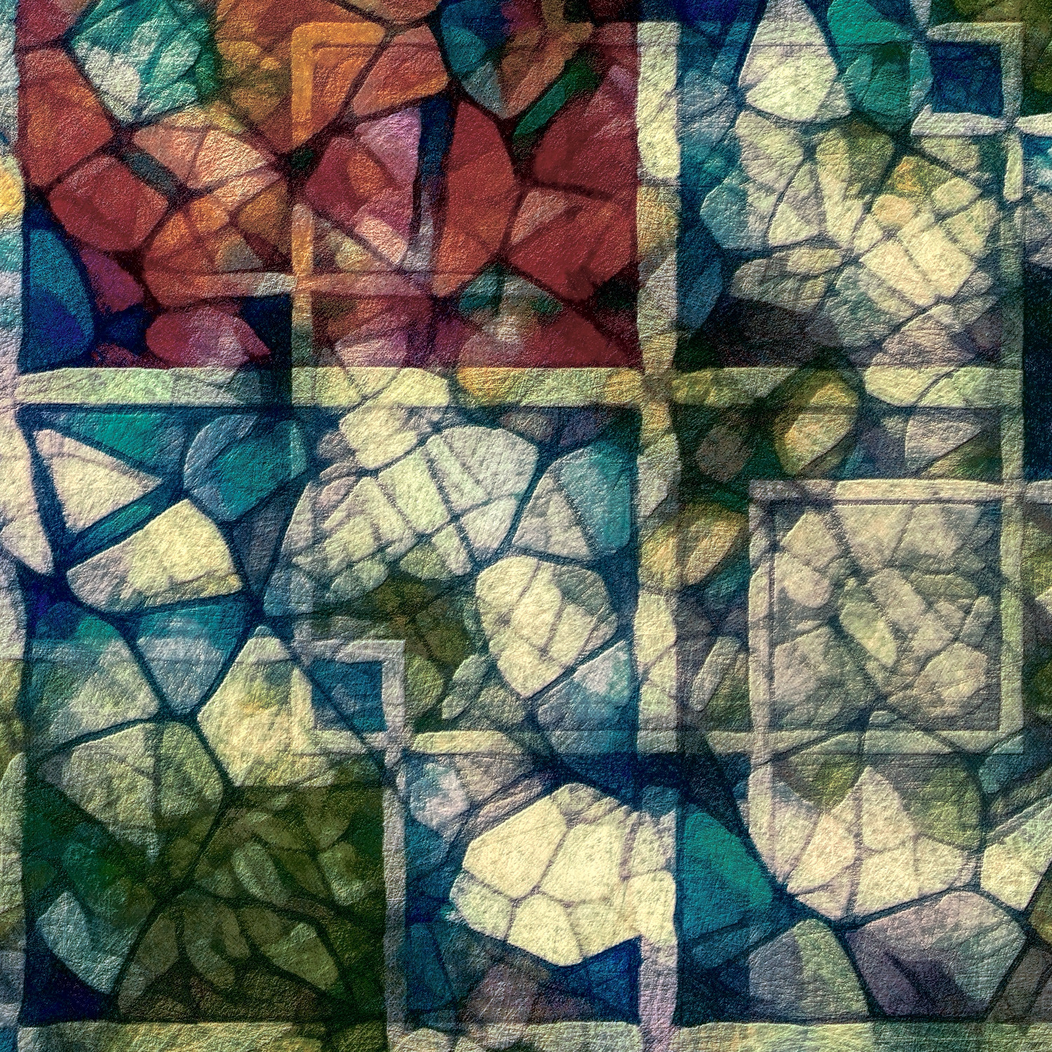 Rose Window Sky and Road Extract