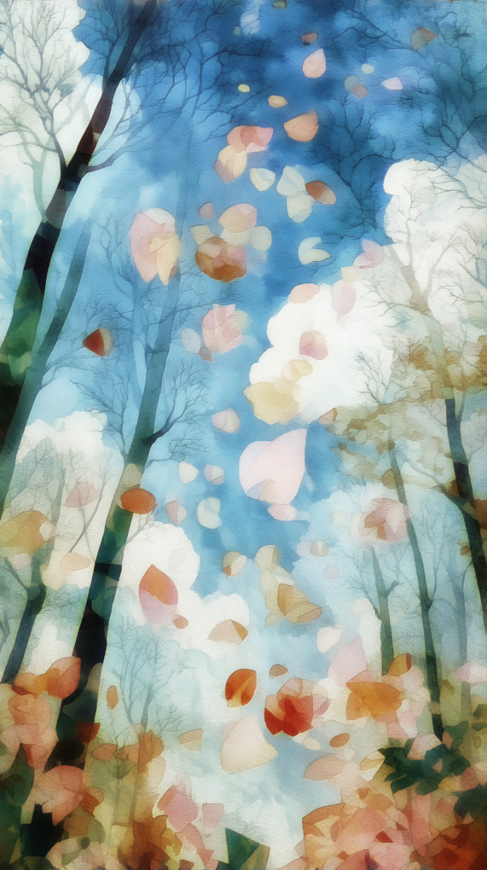 Fall Dust of Woodland Floor