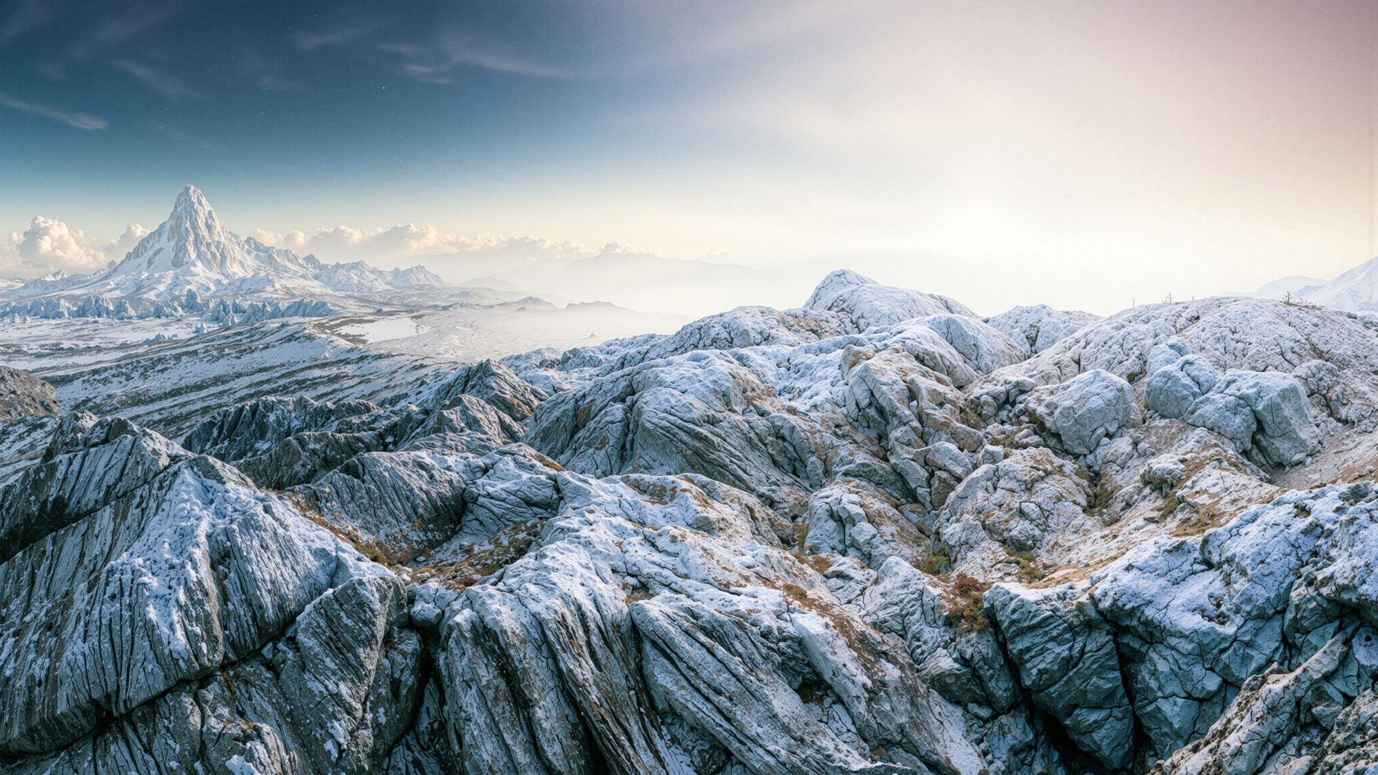 With Frozen Sleep We Lay