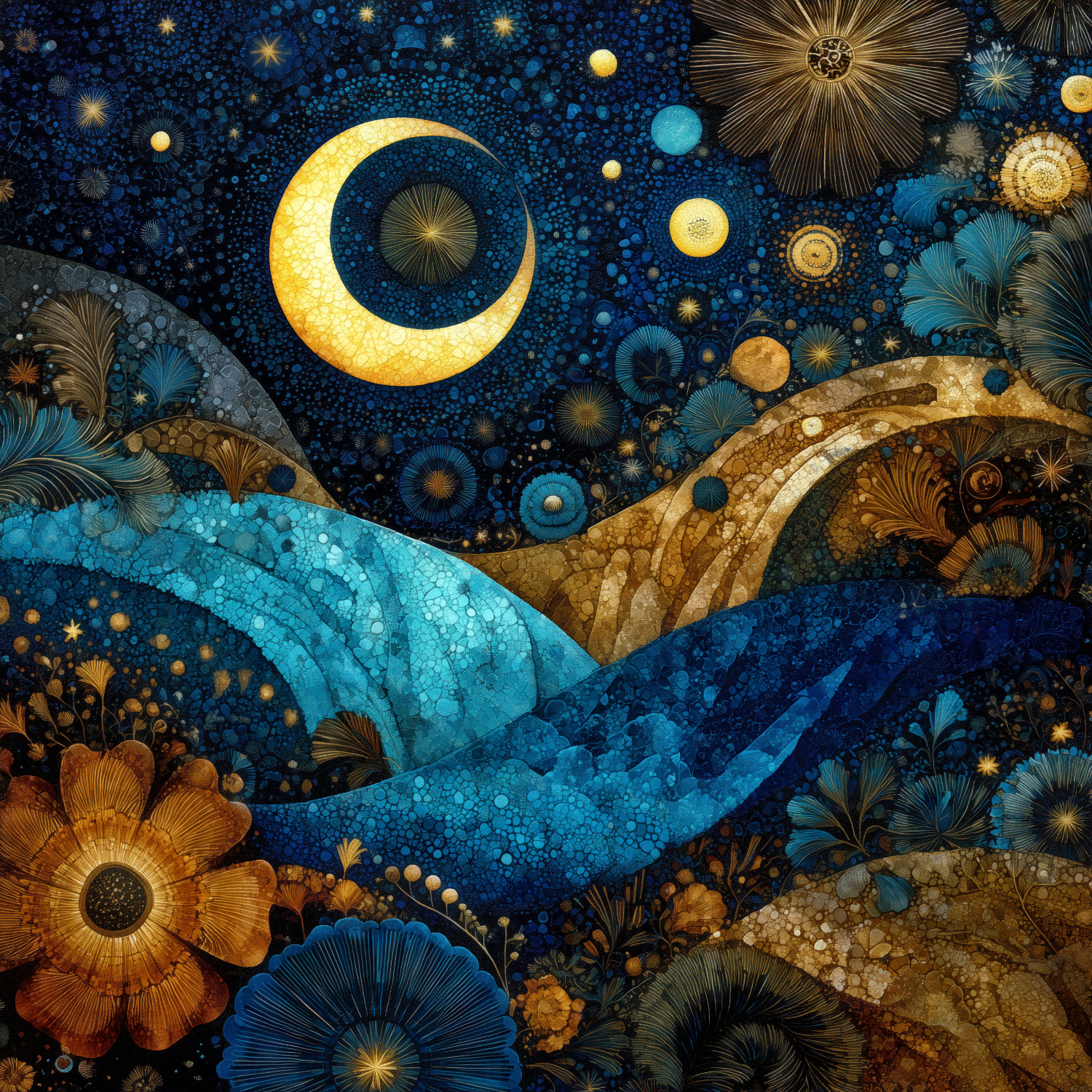 In Deep Of Night My World Unknown