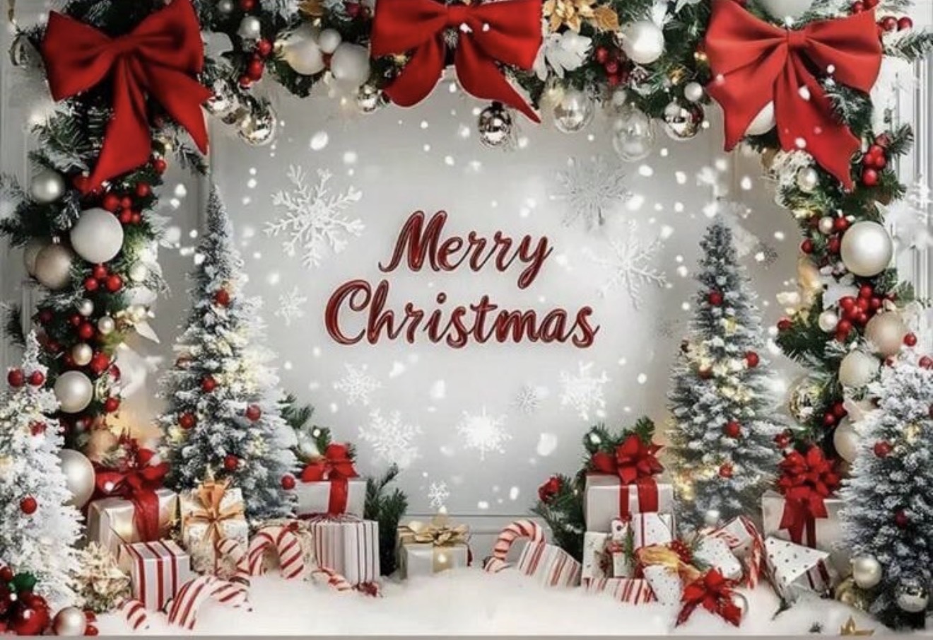 Christmas Wonderland backdrop