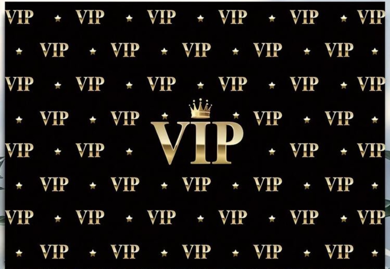 VIP Luxe Wall backdrop