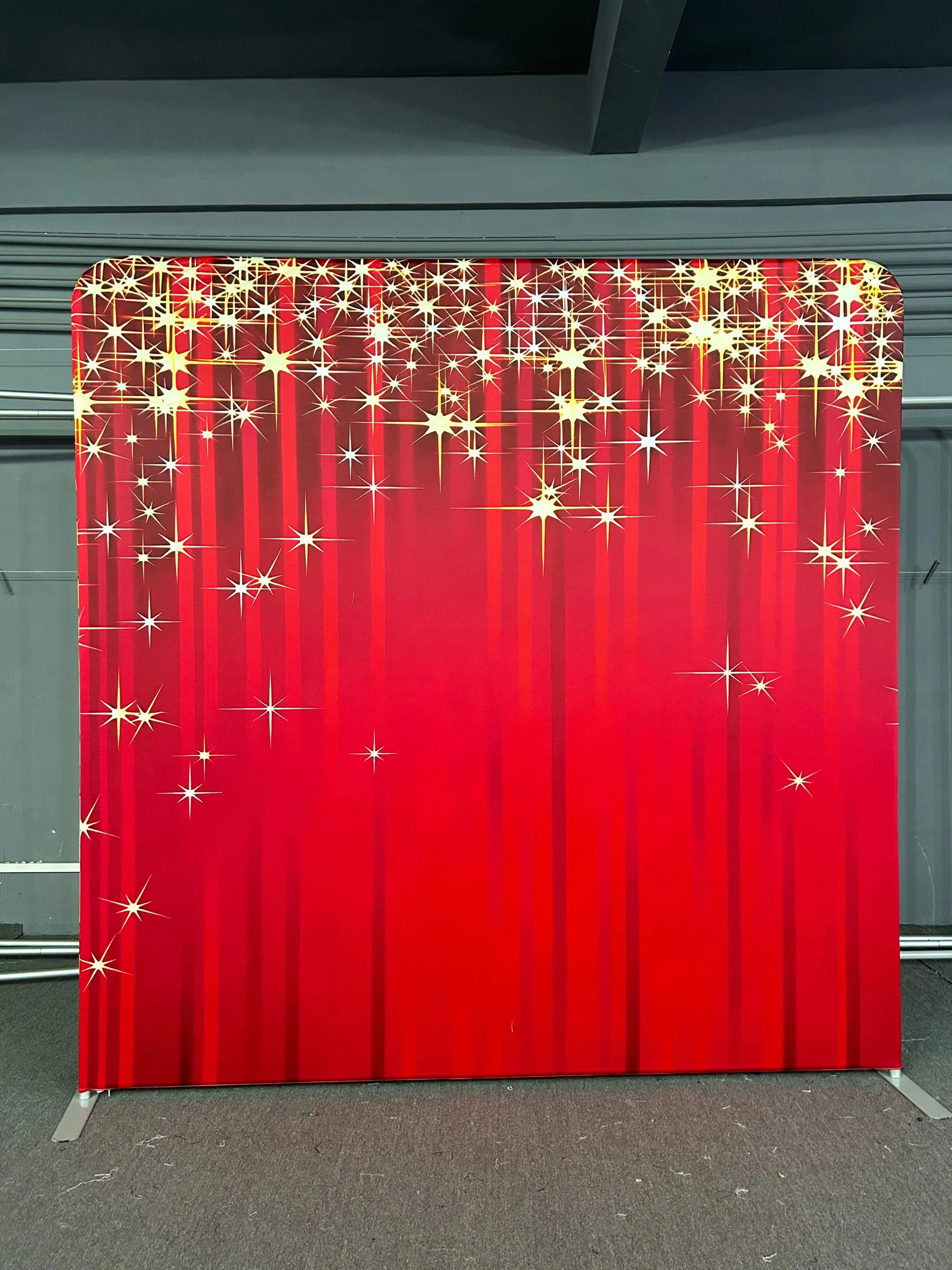 Holiday Spark backdrop