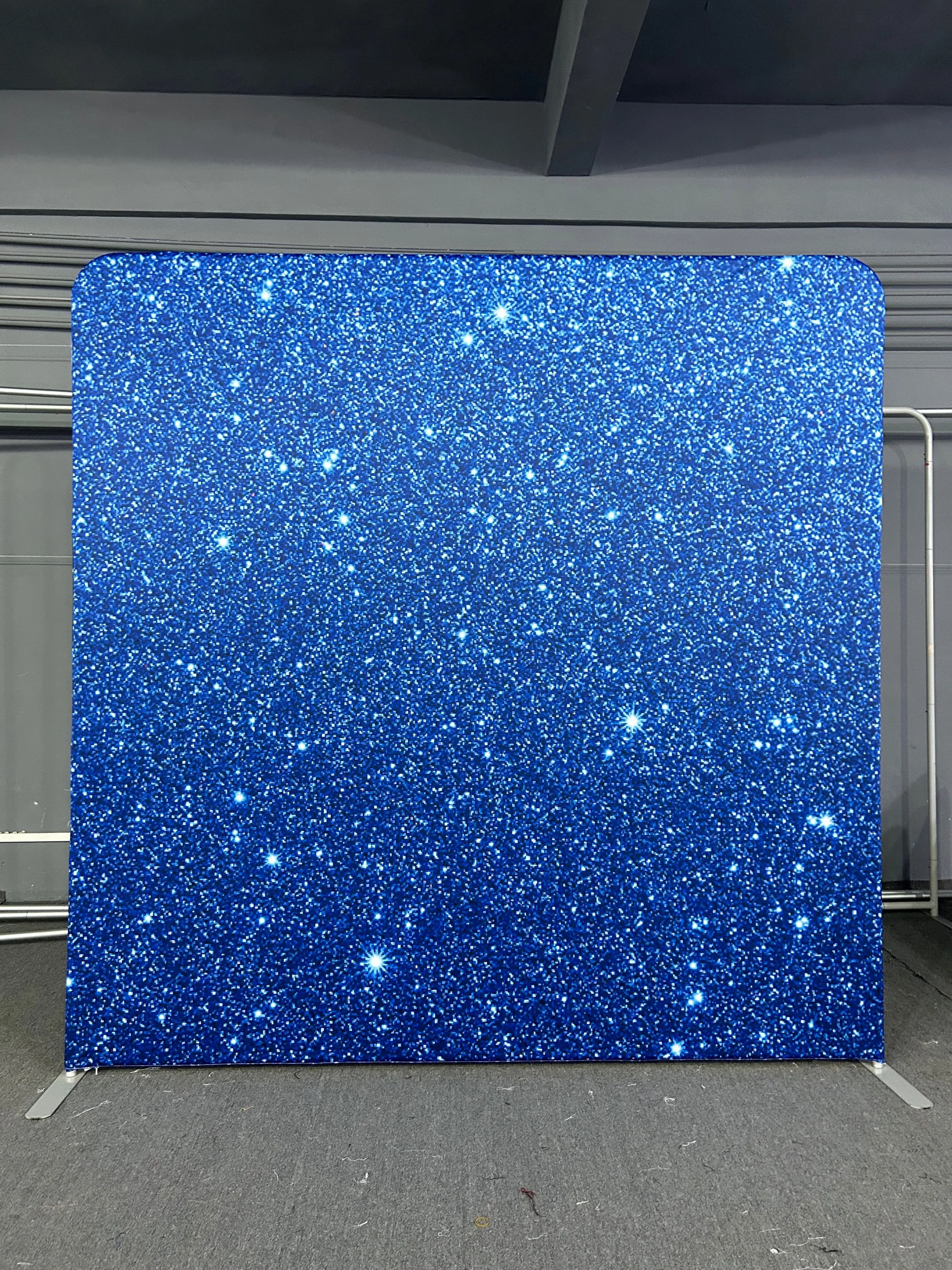 Midnight Blue Shimmer backdrop