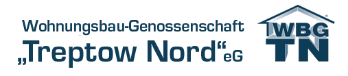WBG "Treptow Nord" eG Logo