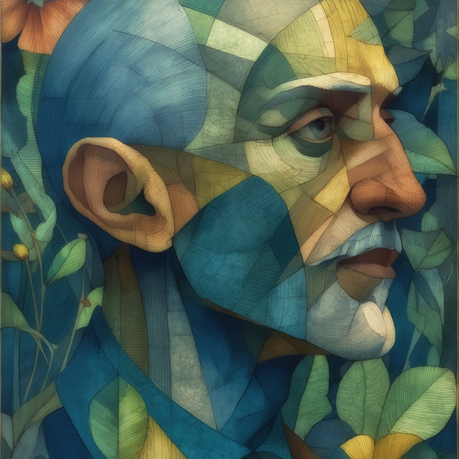 Mike de Sousa Self Portrait