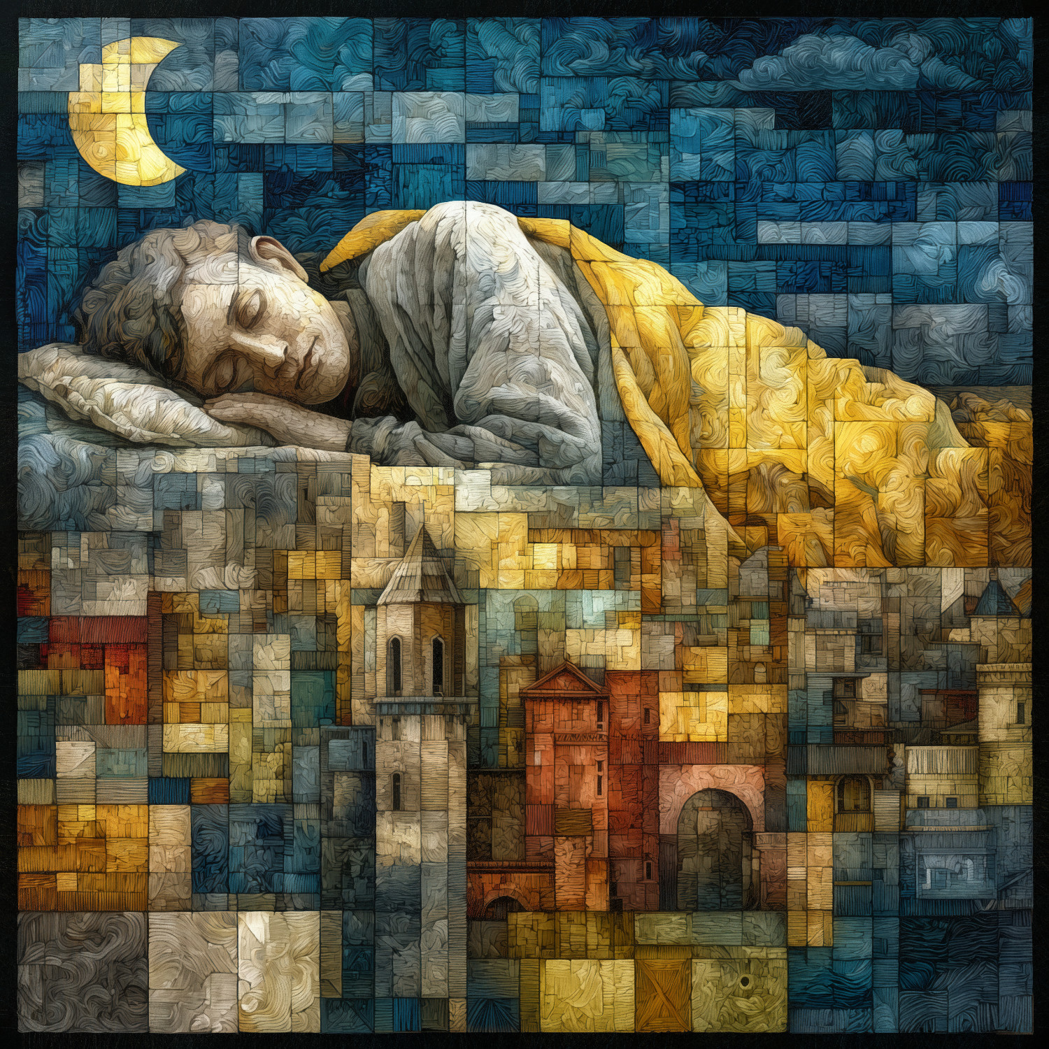 Between The Sheets Of Sleep Awake