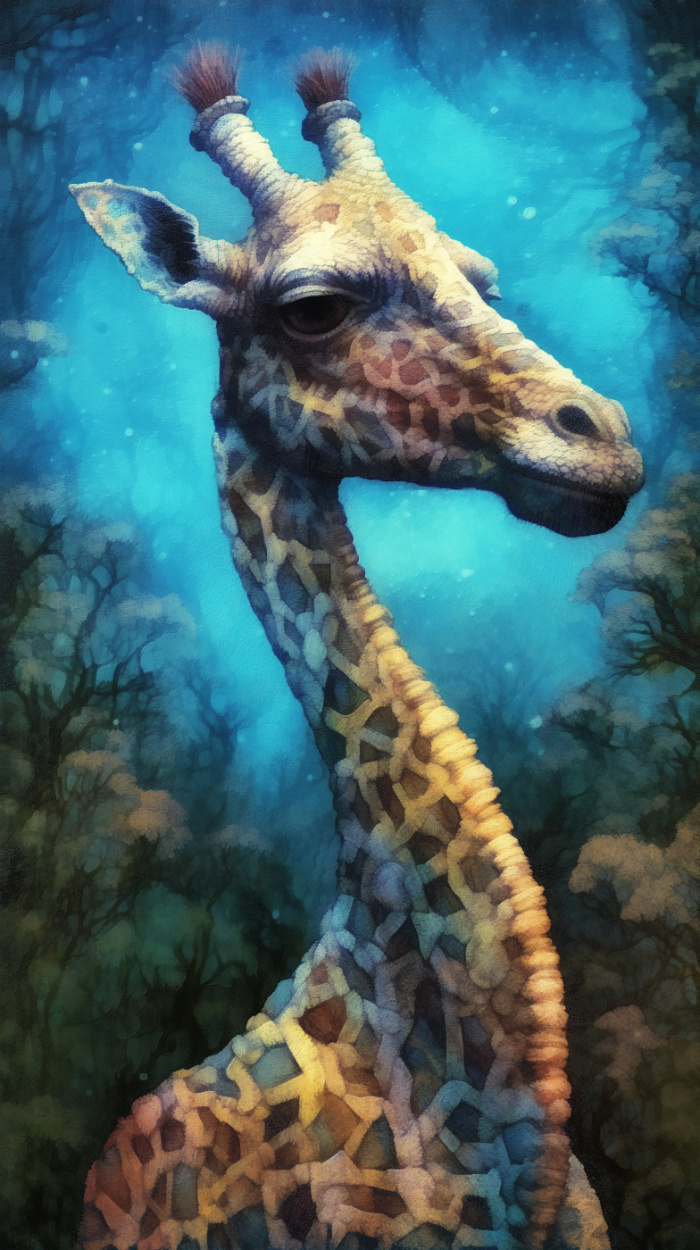 Grace At Night Under The Stars