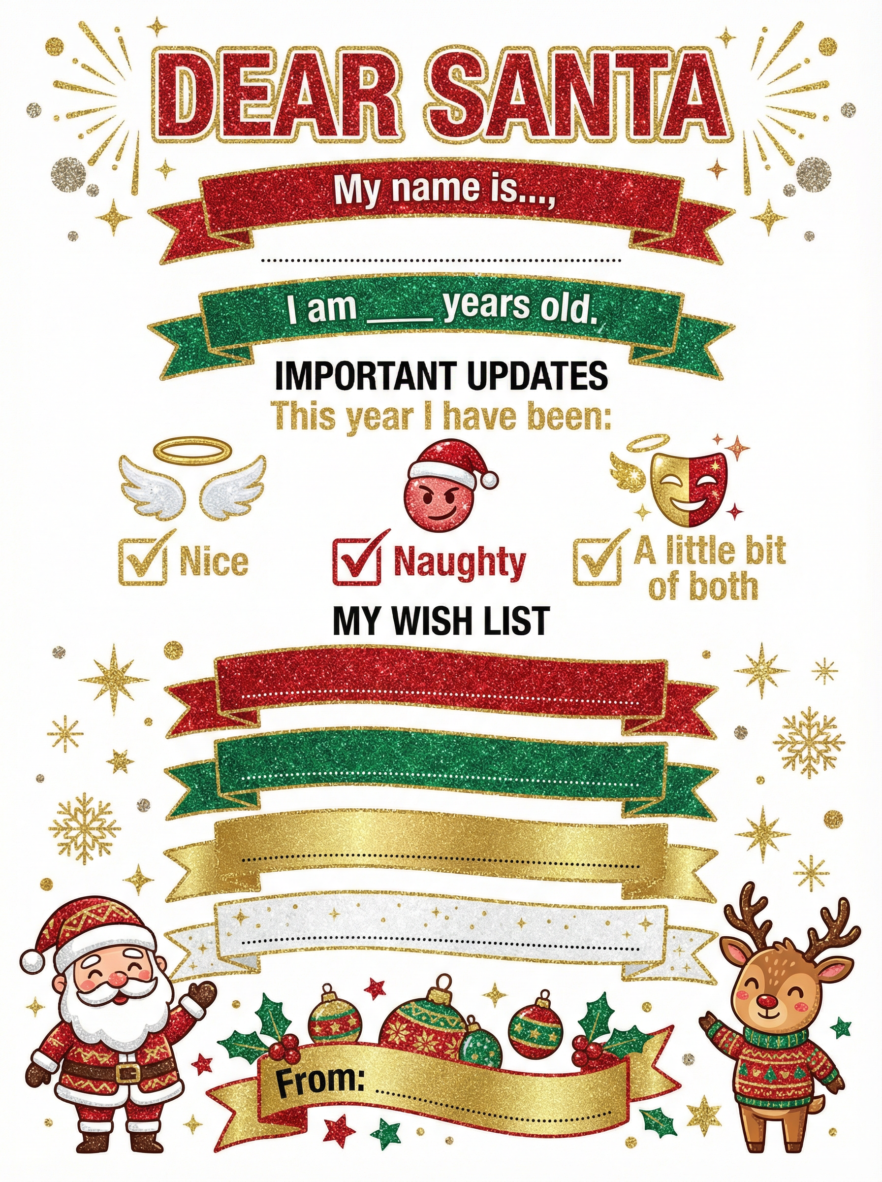 Traditional Christmas Glitter