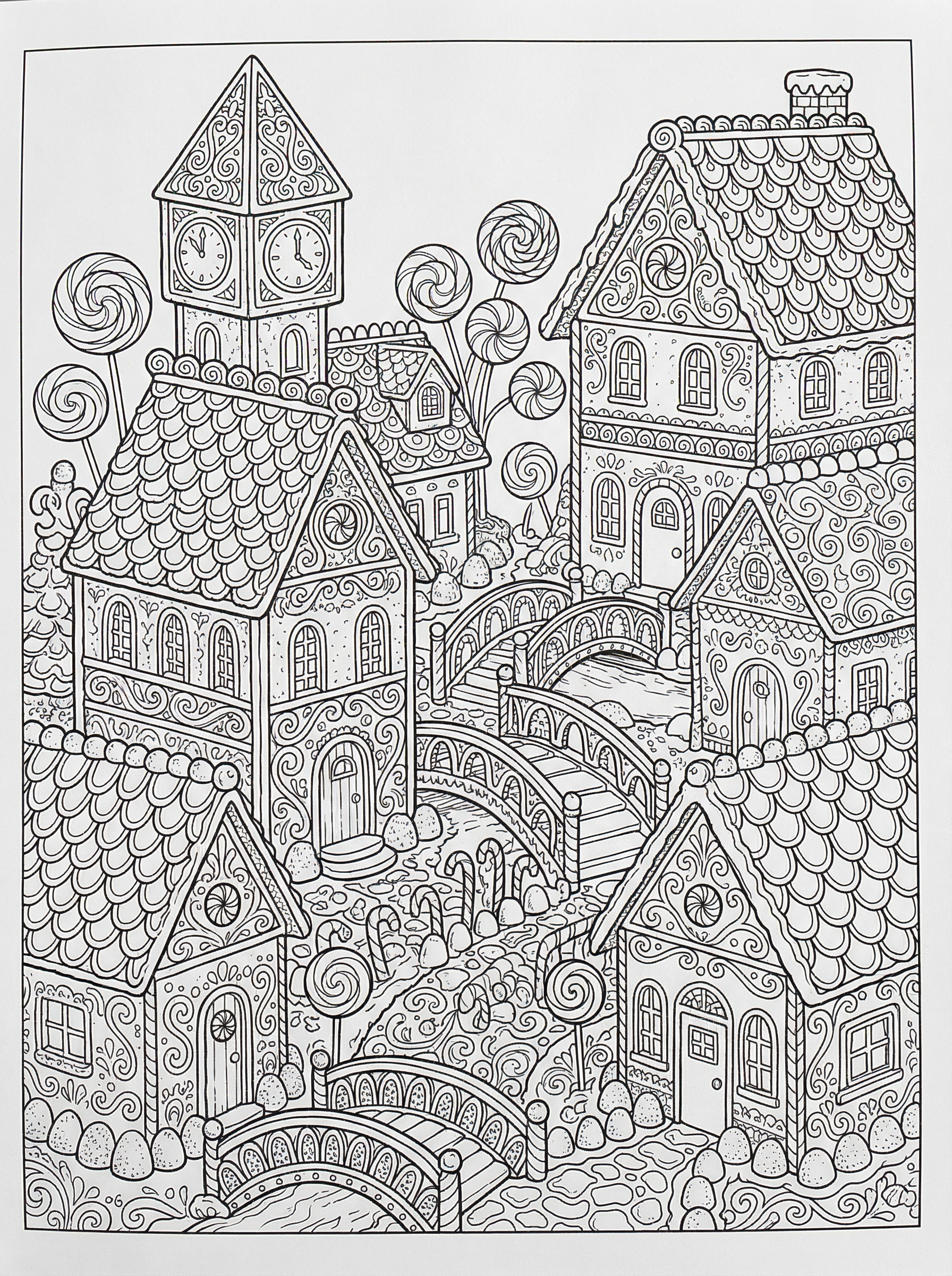 Gingerbread Cityscape