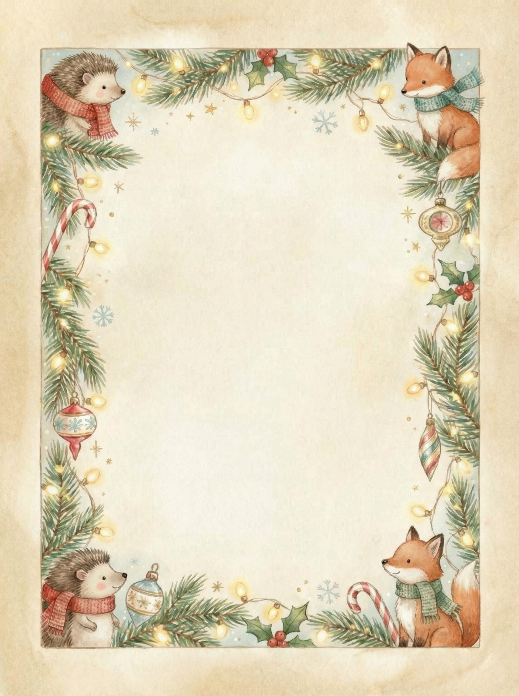 Vintage Christmas Notes
