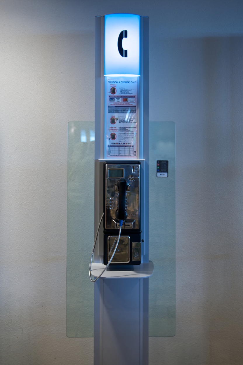 Standing Phone Station