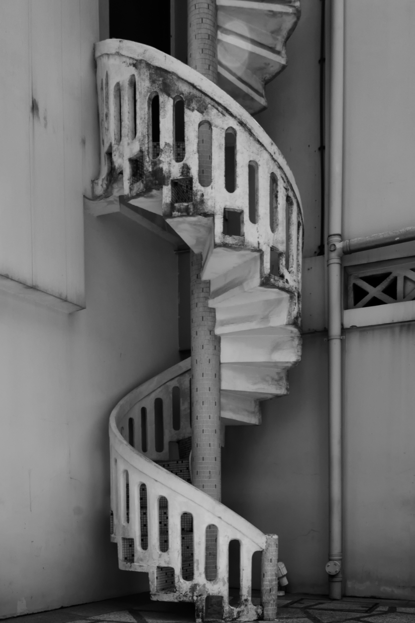 Stone Spiral Staircase