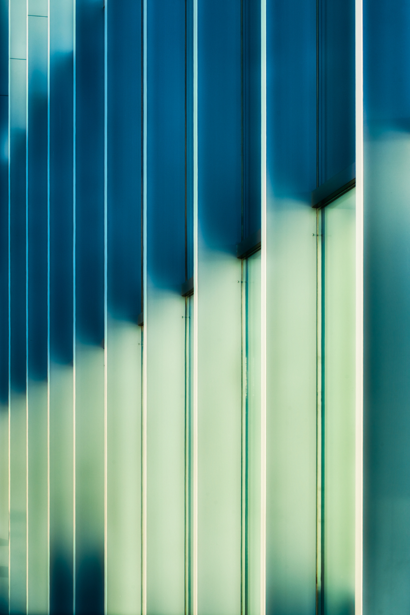 The Cool Drop of Blue to Green