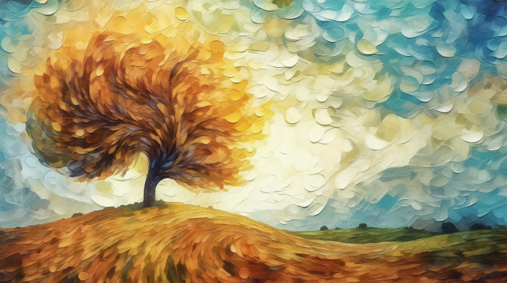 The Swirl of Wind and Sky