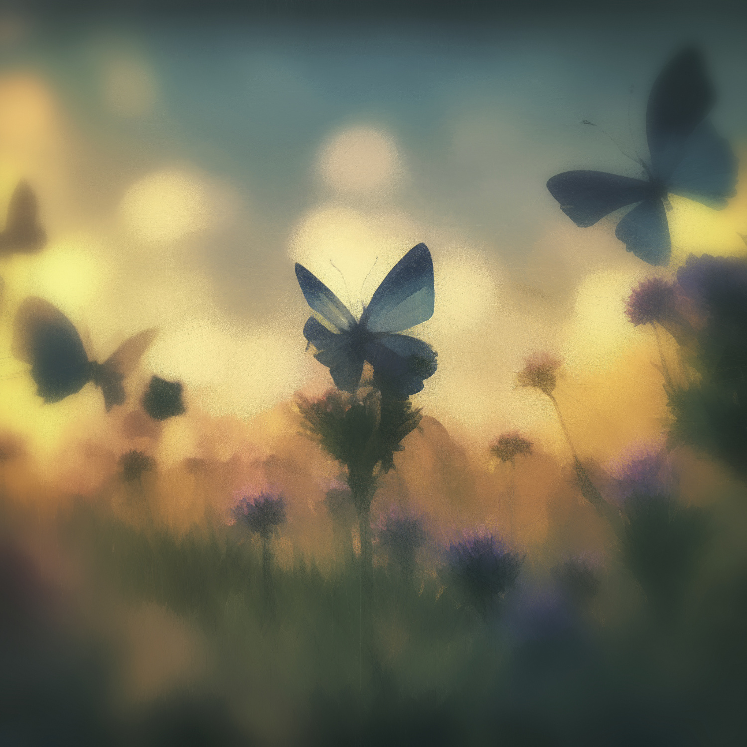 Butterflies At Dawn