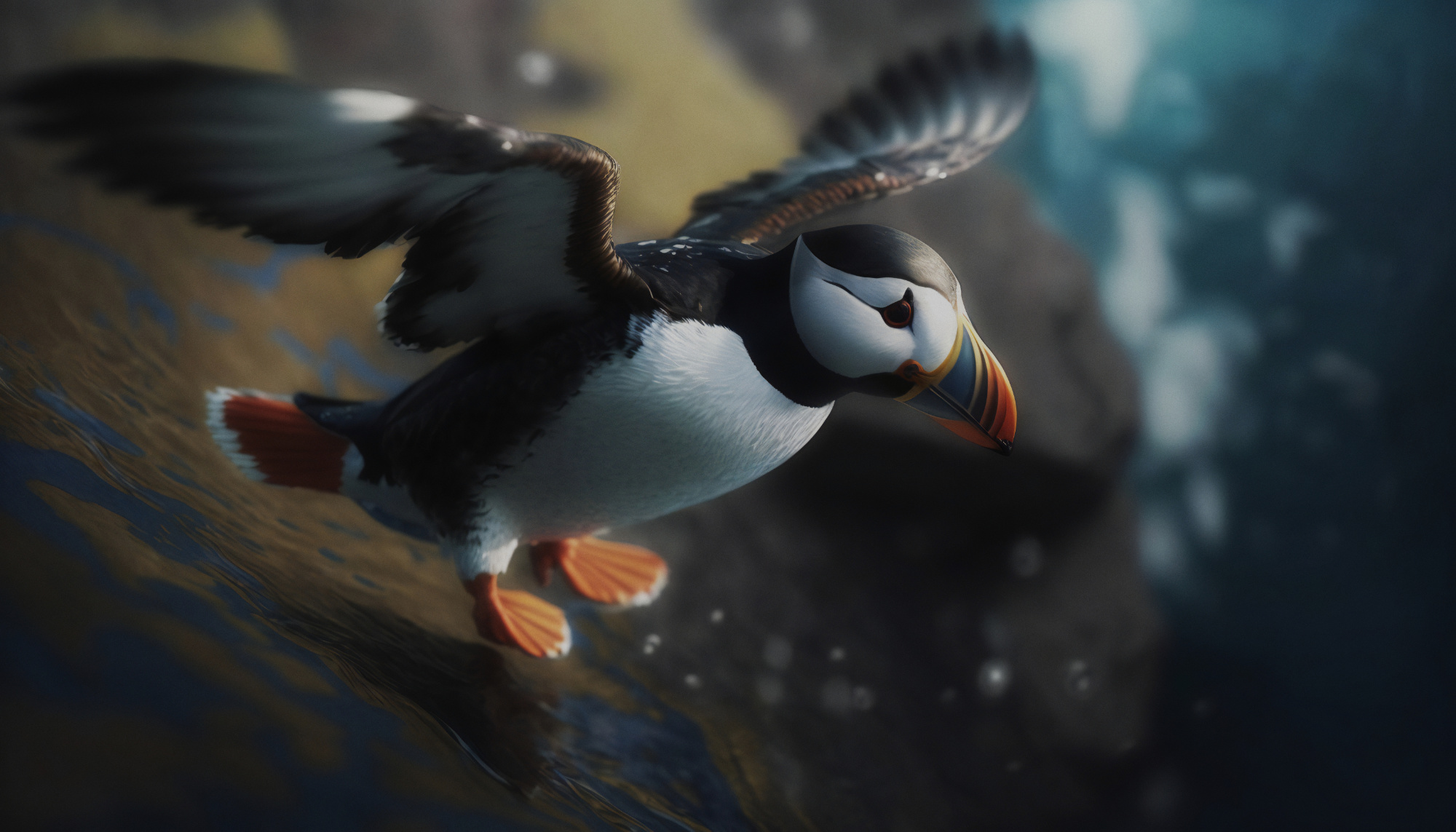 Above The Clifftop Fly