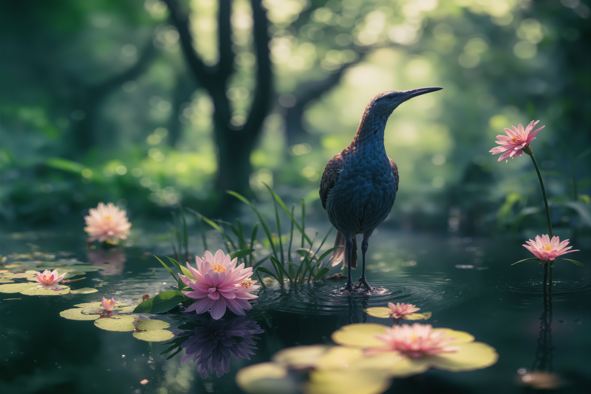 Magical Forest Bird