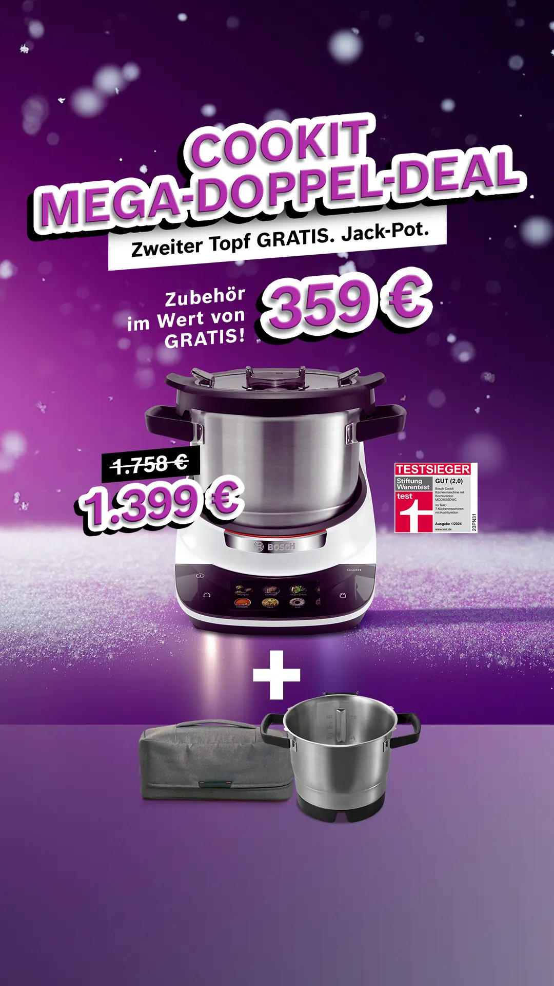 Deal Deluxe Angebot mit Zubehör