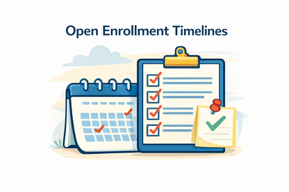Open enrollment timeline overview