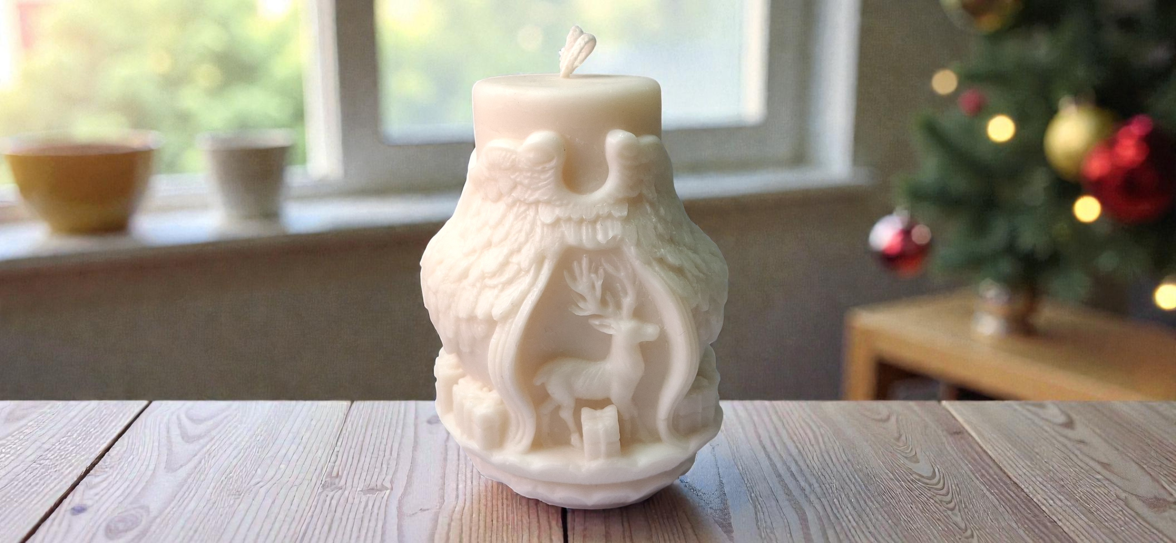 Sacred Deer Candle