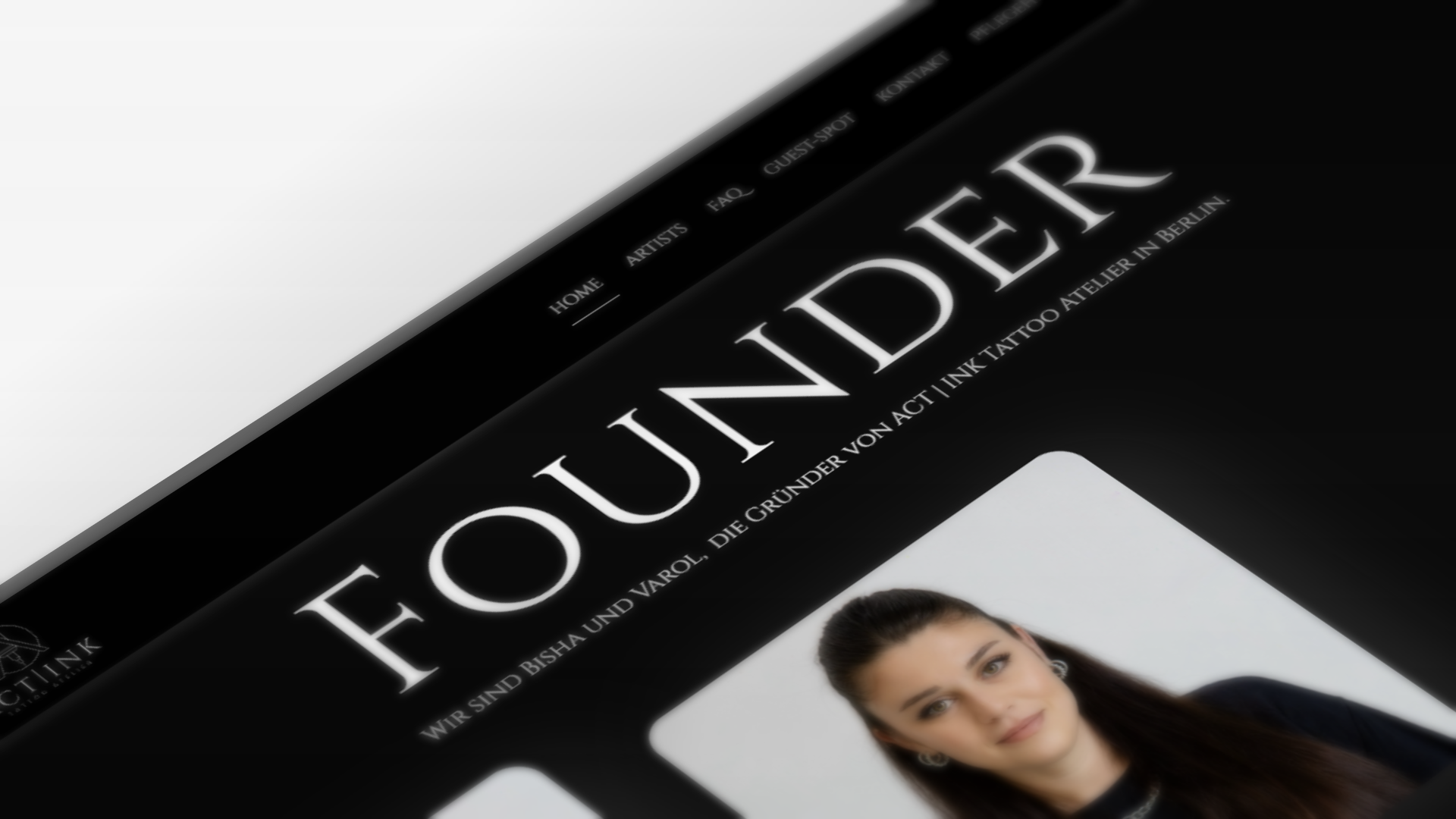 ACT INK Website Preview