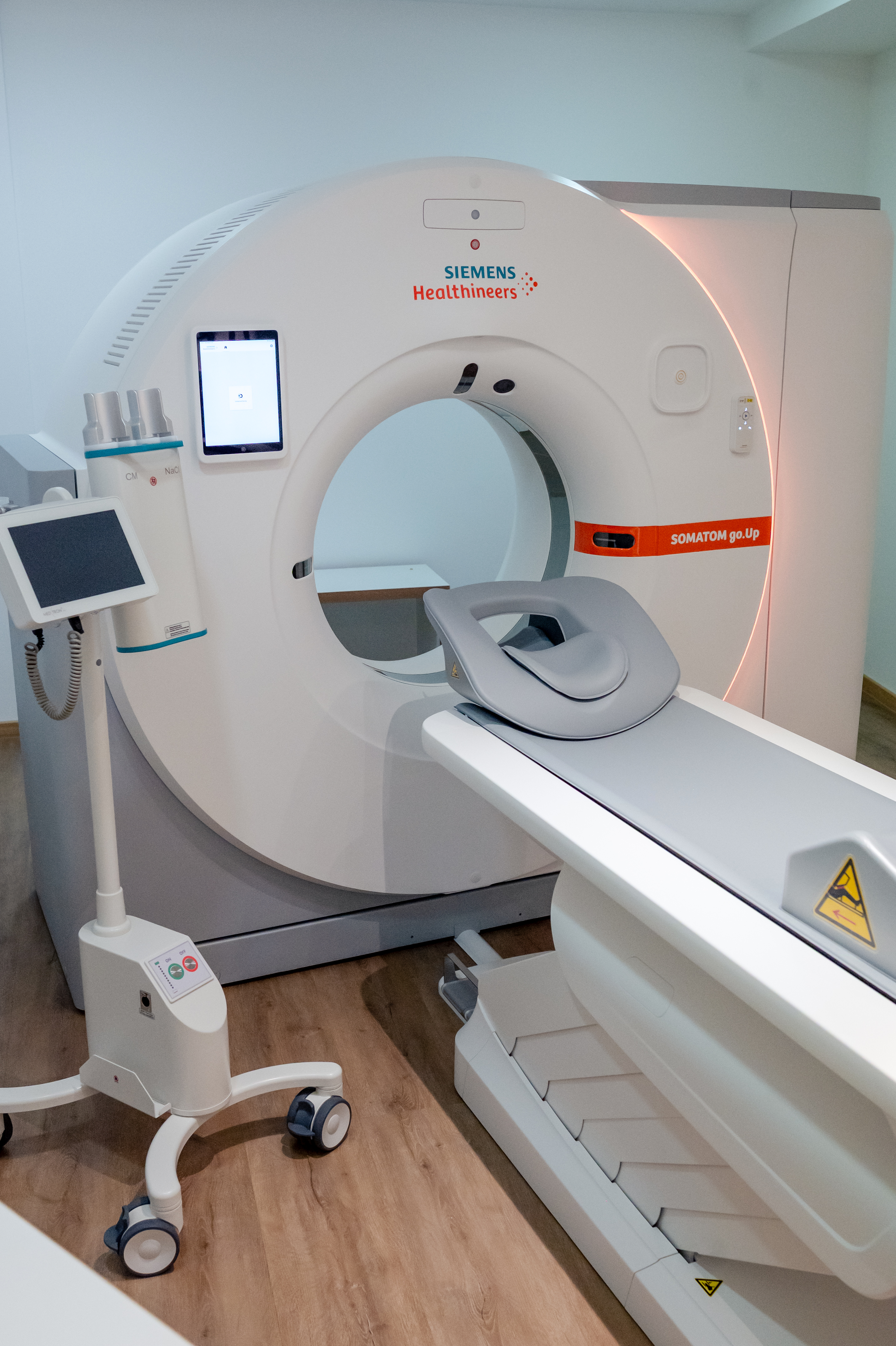 Modernes CT-Gerät in der Radiologie Freising