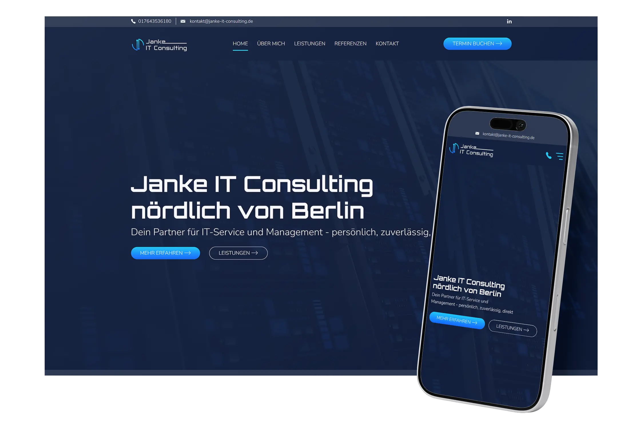 Website für IT-Consulting