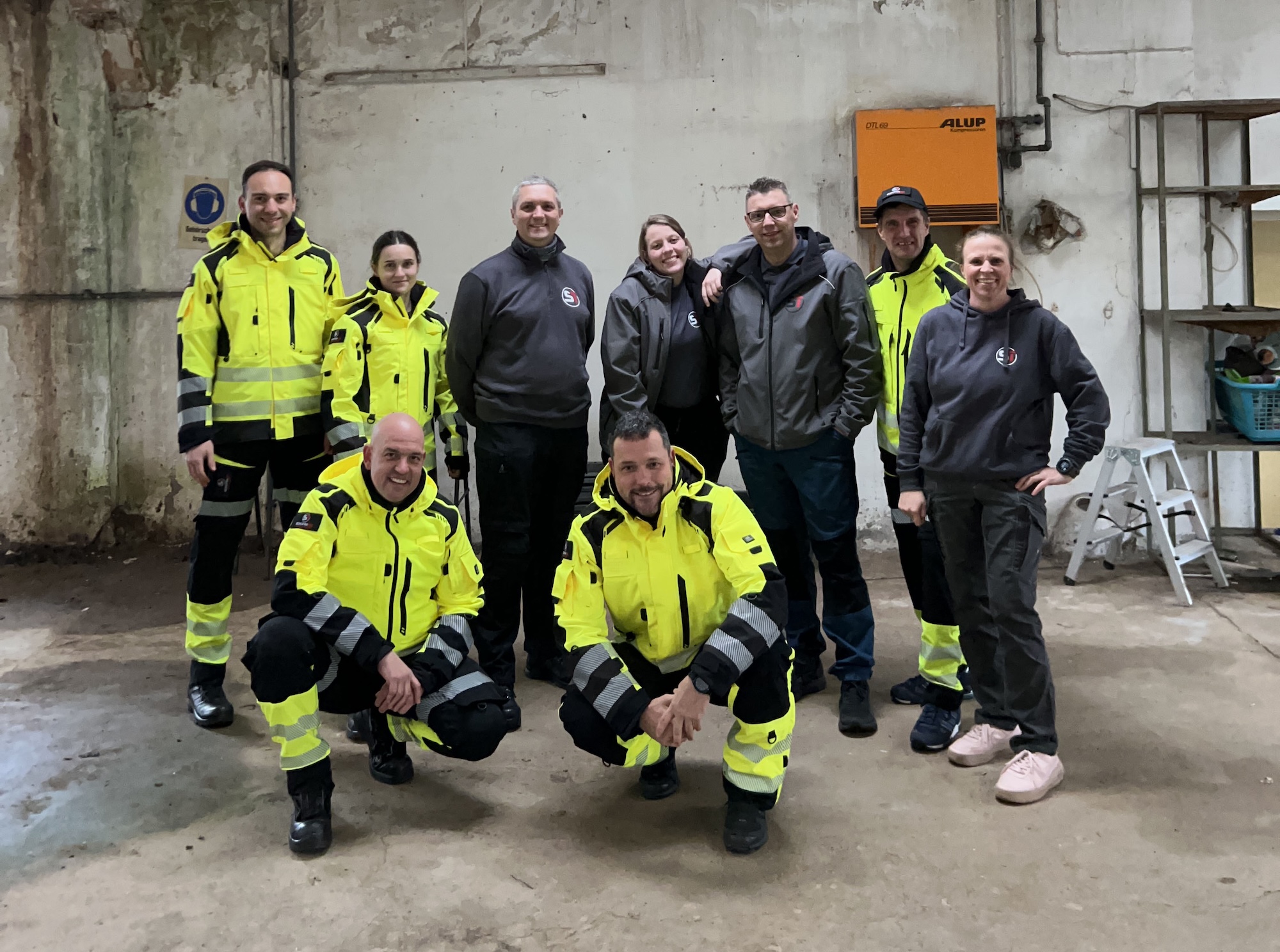 Team SCHUFRATEC GmbH – Absturzsicherung, Höhenrettung, Confined-Space, Brandschutz & Erste Hilfe