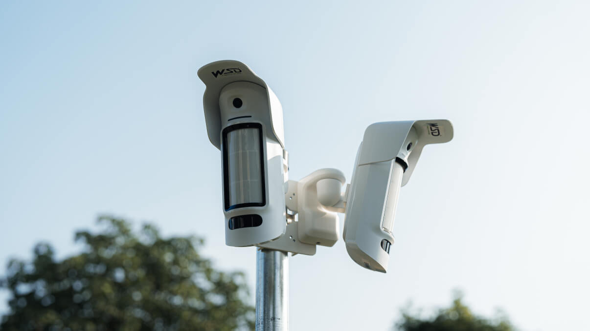 Outdoor-Überwachungskameras der WSD Technik