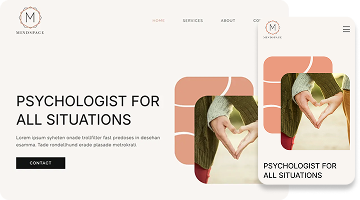 Live preview on desktop and mobile