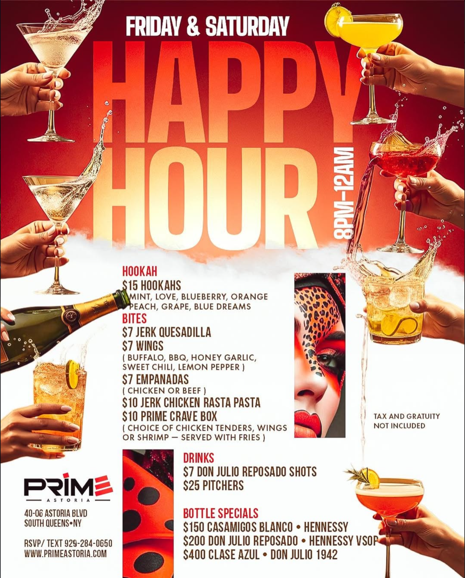 Prime Astoria Happy Hour