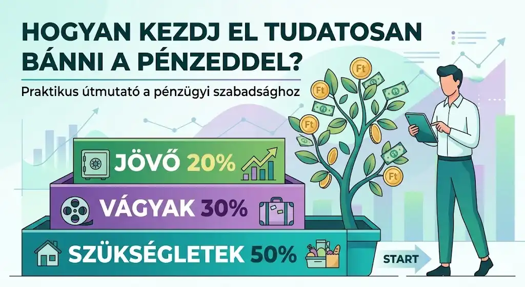 Pénzügyi tudatosság: Útmutató a kontrollhoz és a belső nyugalomhoz