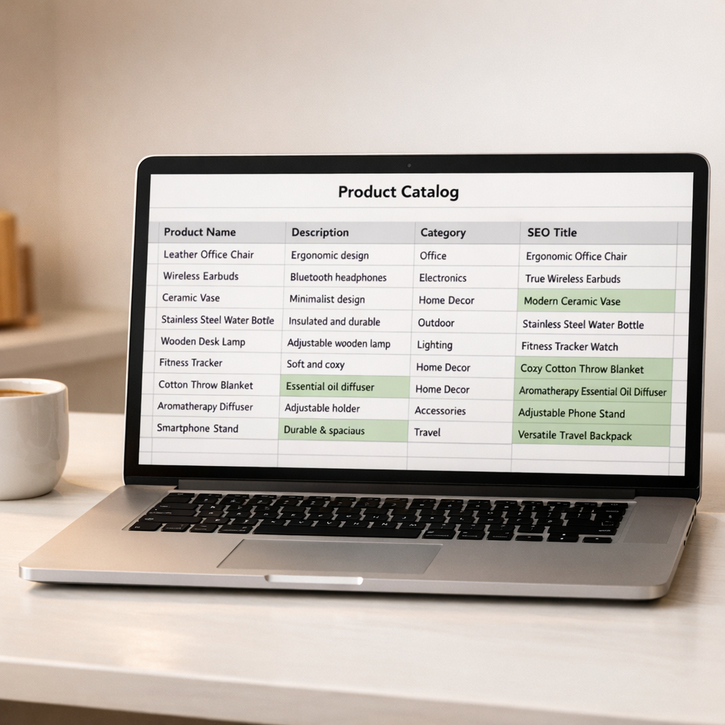 Import product images for Shopify bulk listing