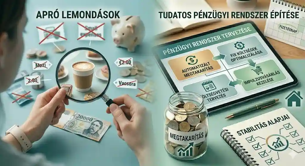 Spórolás okosan: Így építs pénzügyi stabilitást lemondások nélkül