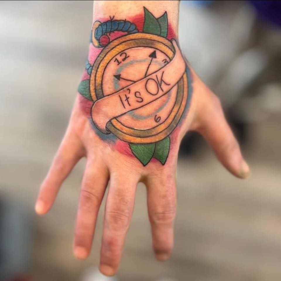 It's OK tattoo
