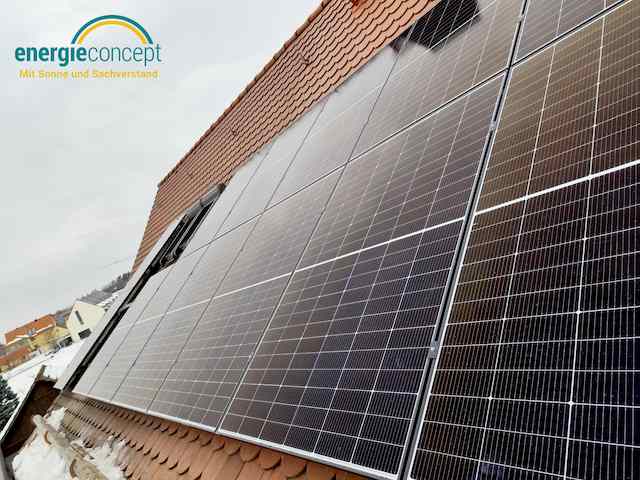 PV-Anlage auf Privathaus