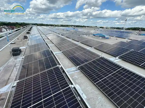 Große gewerbliche PV-Anlage - Nürnberg