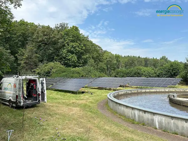 PV-Anlage für Gemeinde Engelthal - Kläranlage