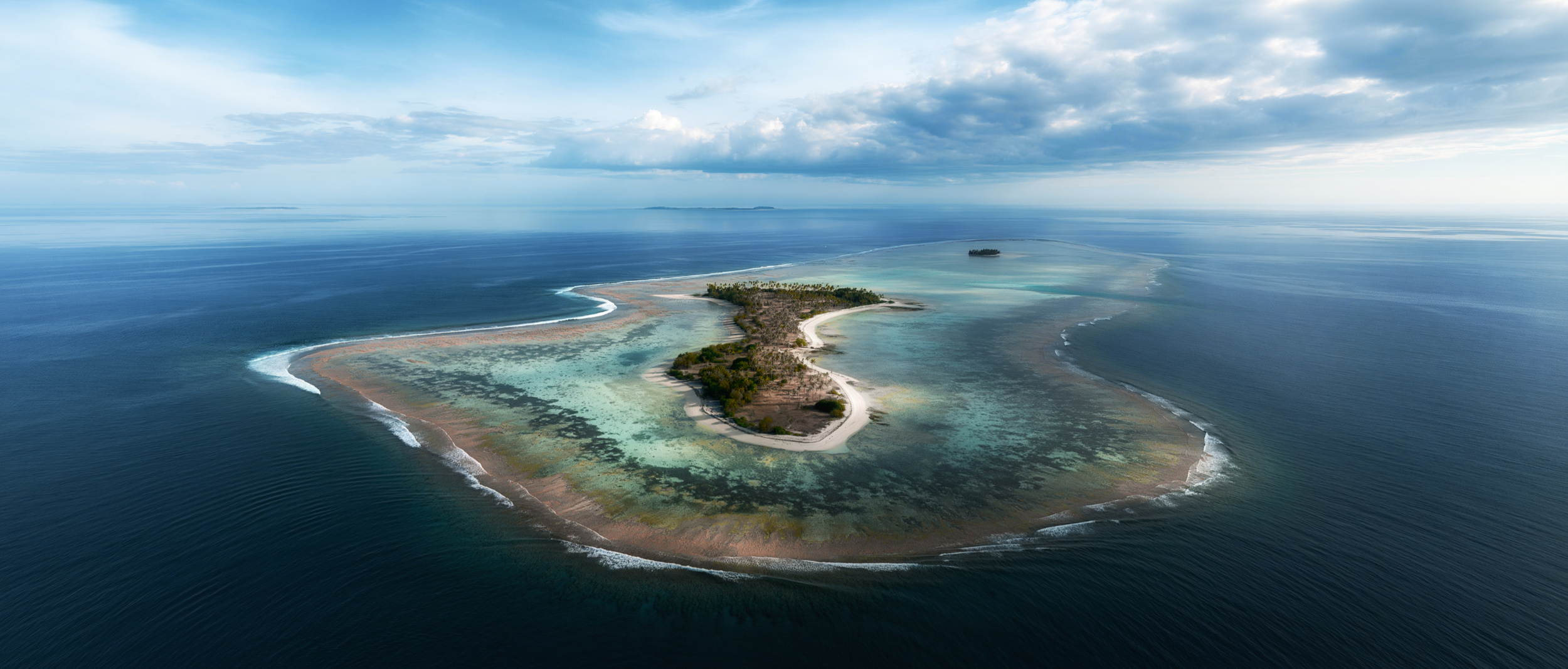 Remote Pacific Island