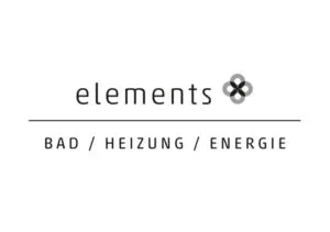 Elements Logo für Bad, Heizung und Energie